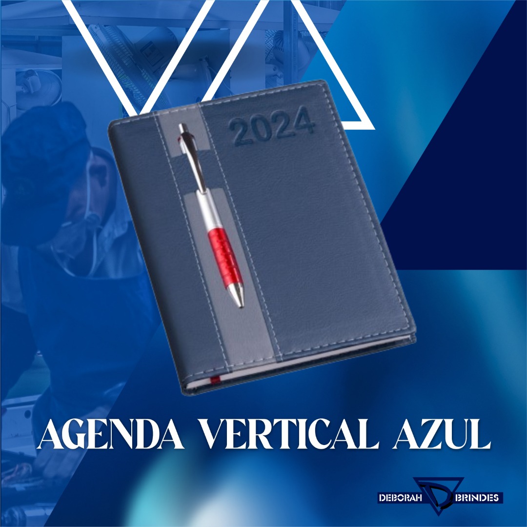 AGENDA VERTICAL AZUL- LG3575