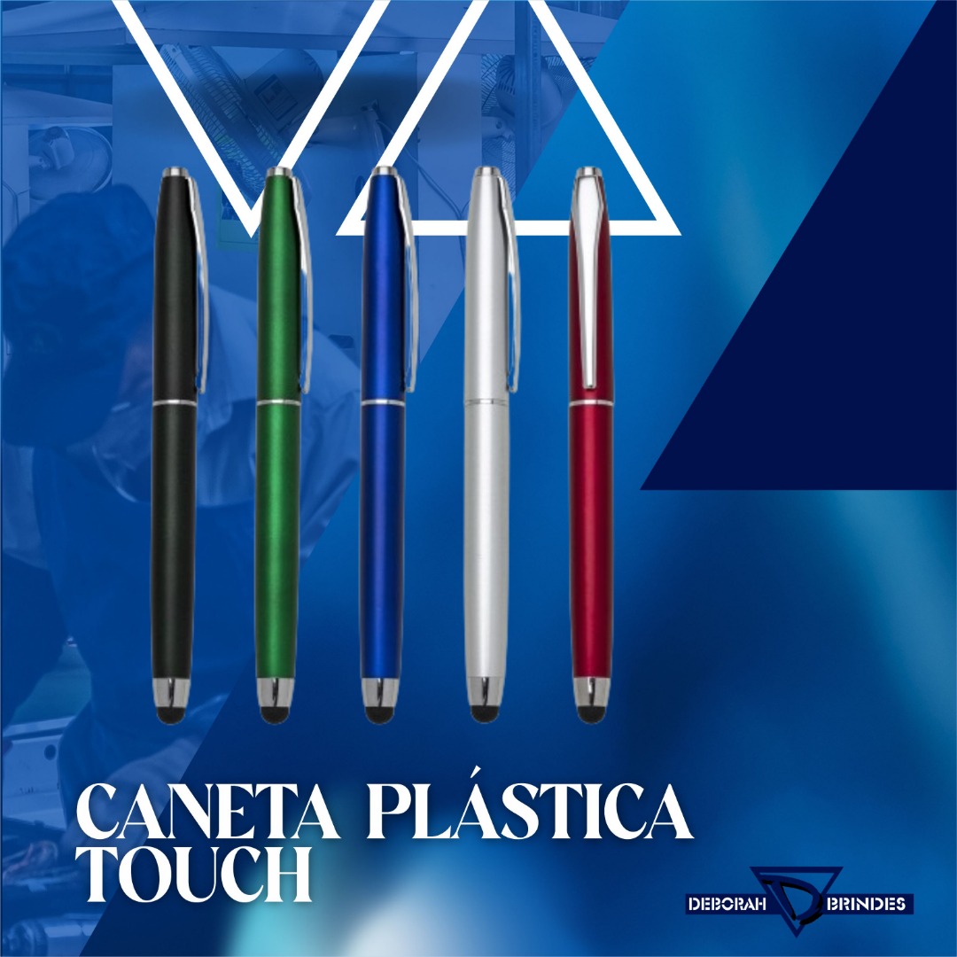  Caneta Plástica Touch - ER197B