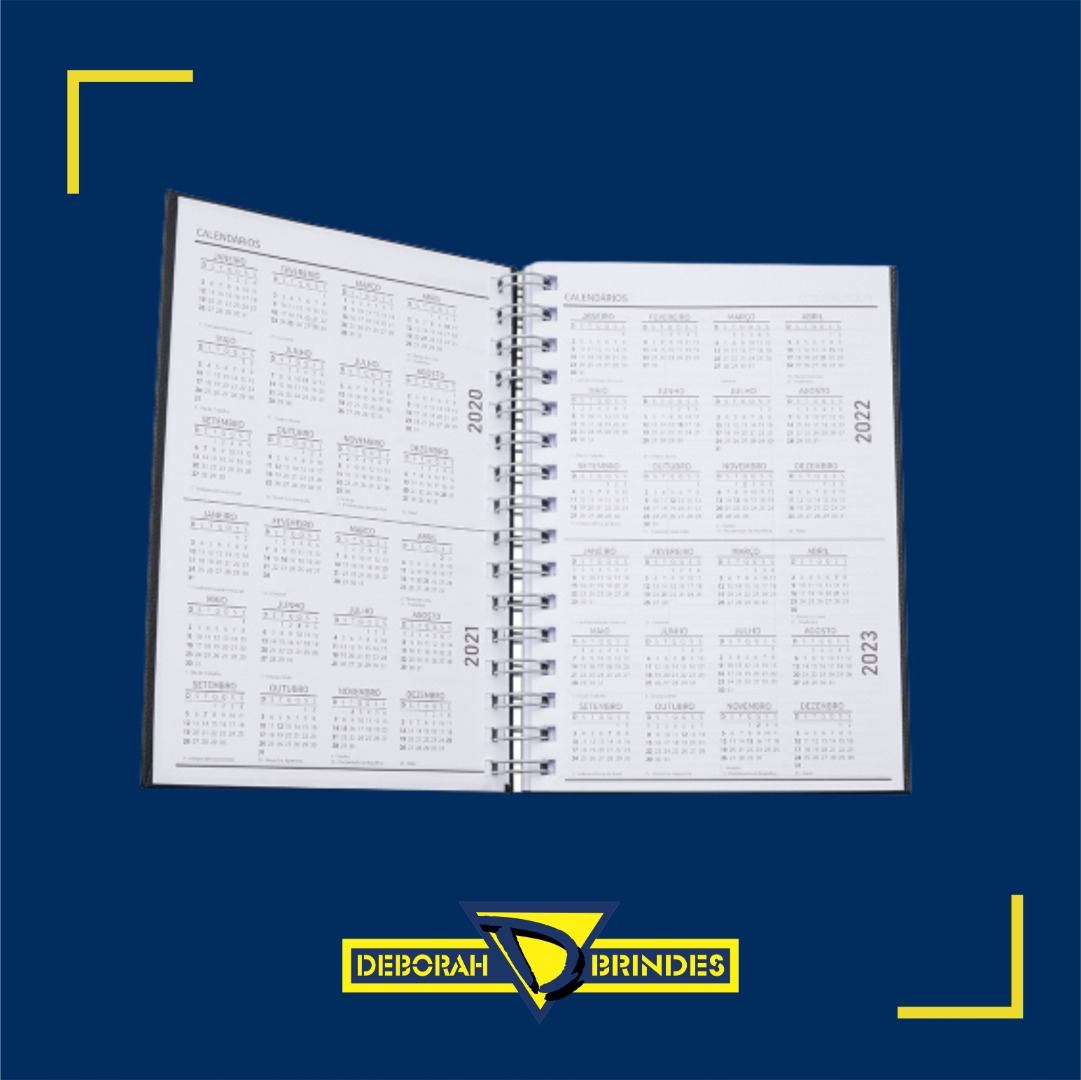 Caderno de Couro Sintético 13601B