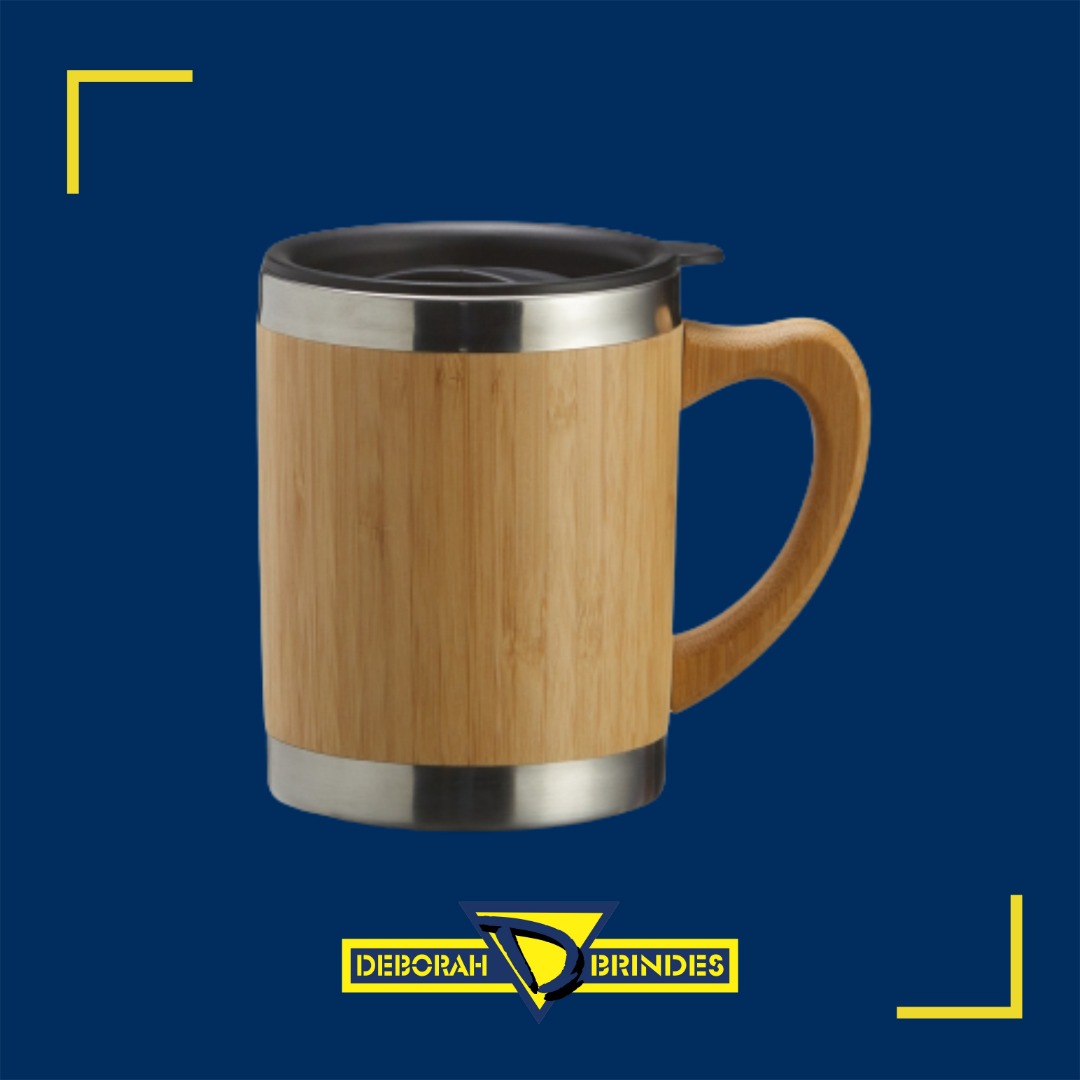 Caneca de Bambu 300ml  03099