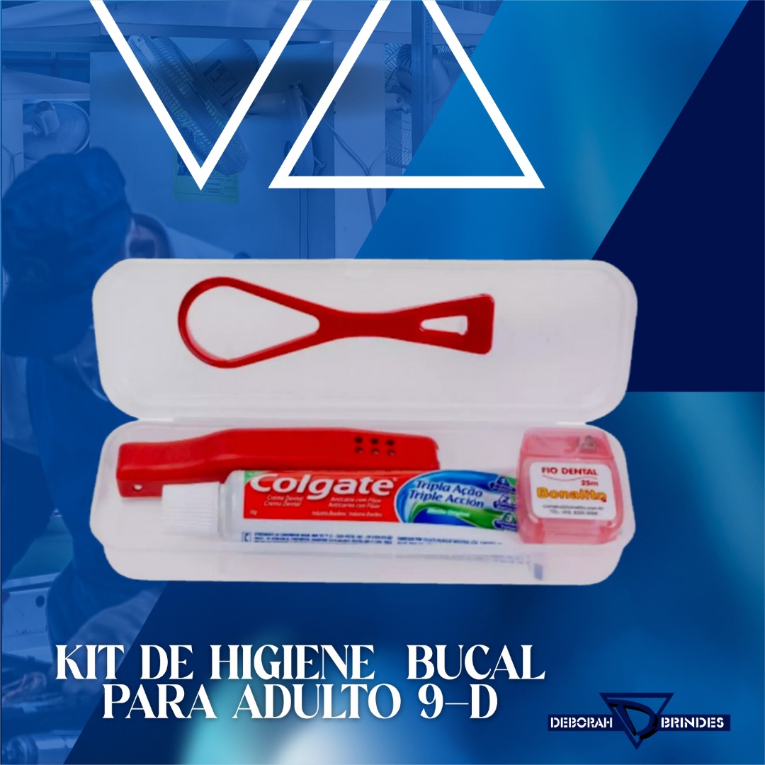 KIT DE HIGIENE BUCAL PARA ADULTO 9-D