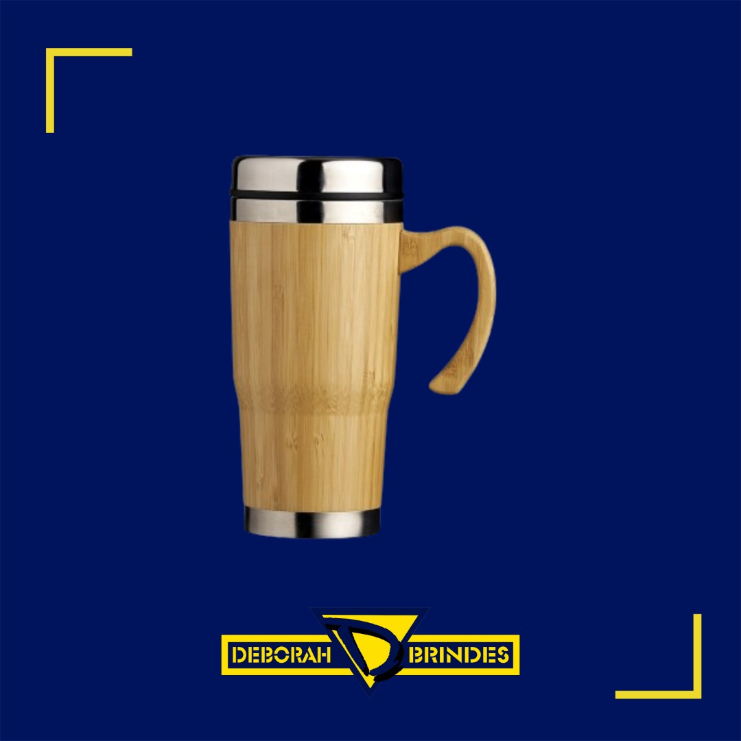 Caneca Bambu 500ml - 18643