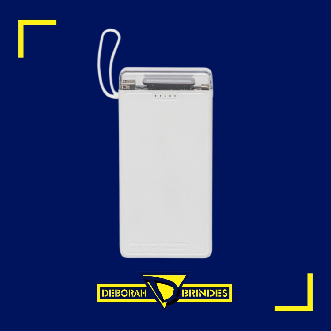 8013 Power Bank com Lanterna e Multissaídas