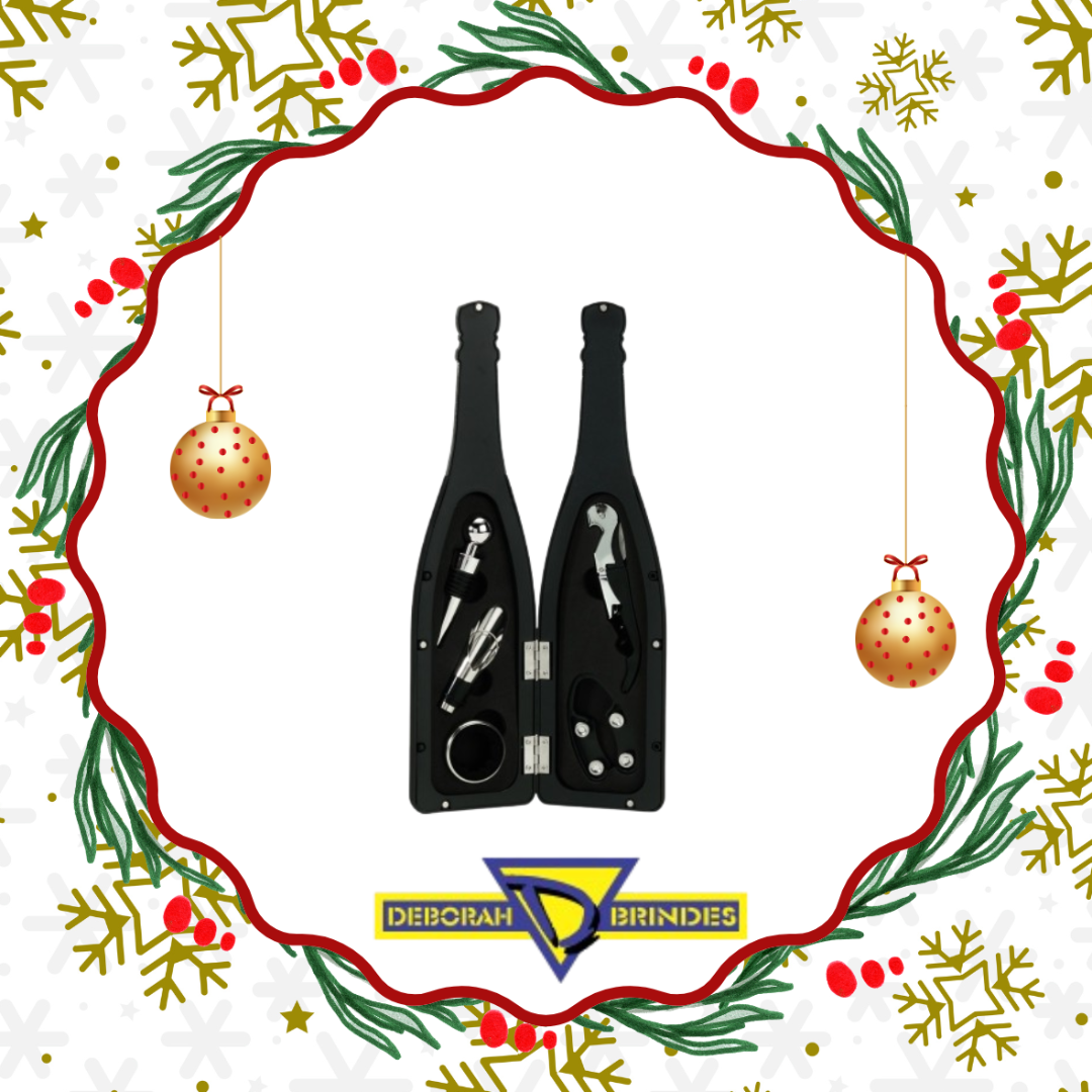 9030 Kit Vinho 5 Peças